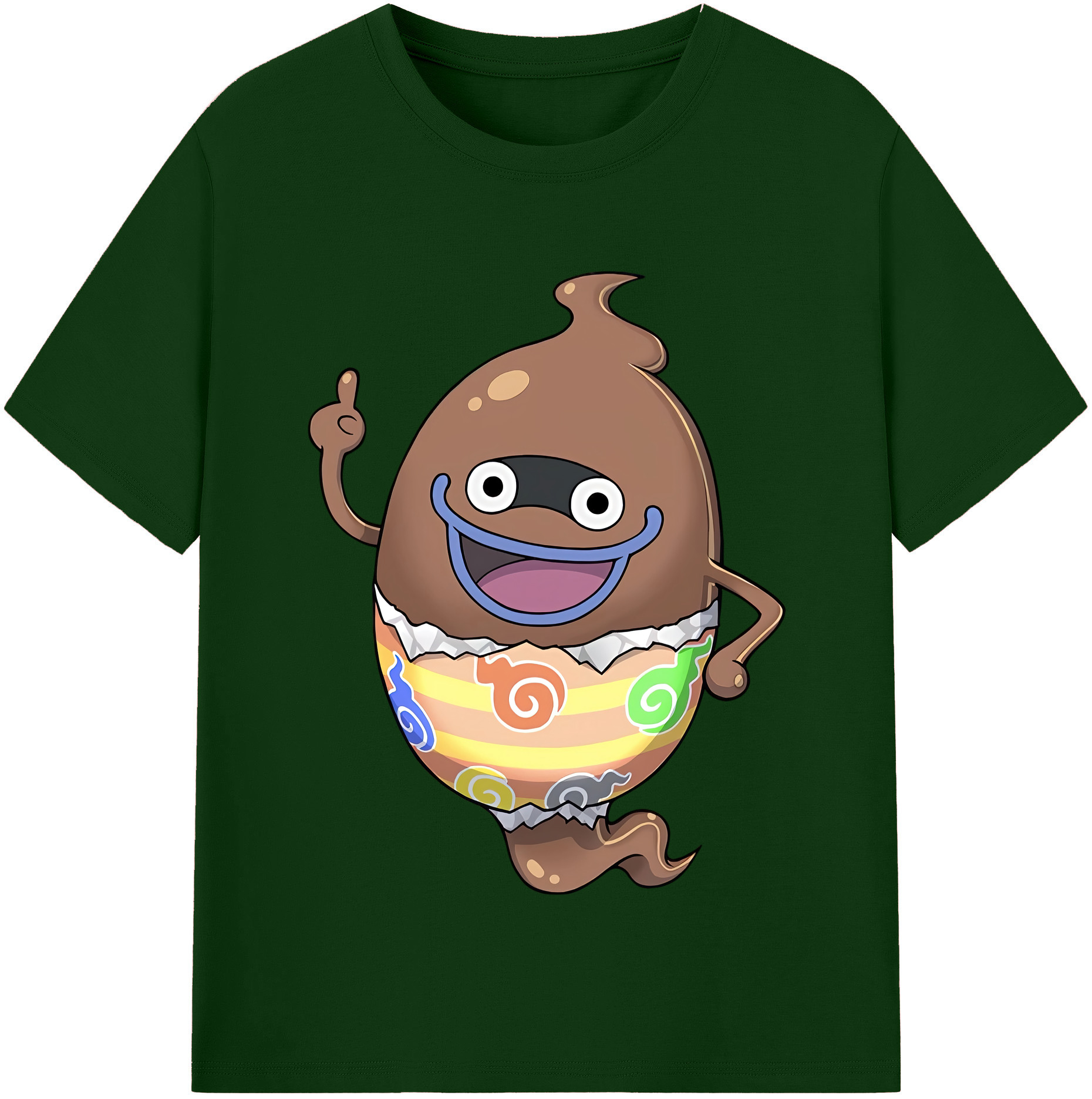 （画像用） 妖怪ウォッチ Yo-kai Watch 綿100％半袖Tシャツ（フロントプリント）